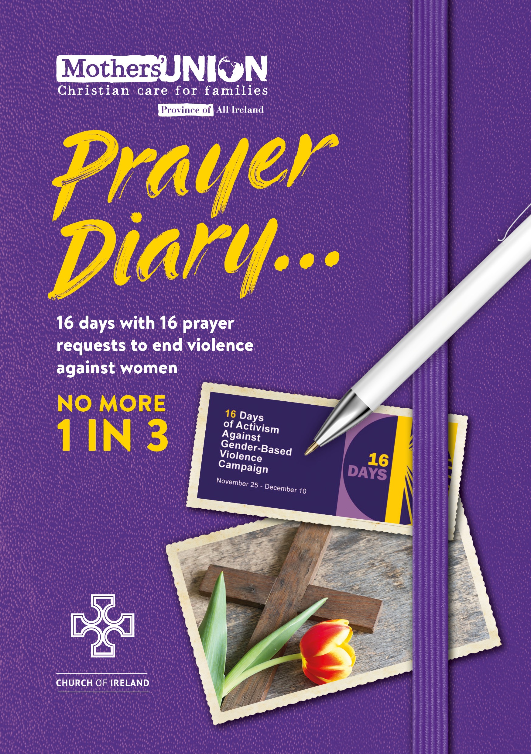 Mothers’ Union 16 Days of Activism Prayer Diary Appeal