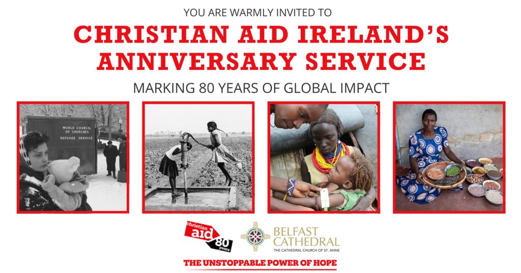 Christian Aid Service 80th Anniversary Banner Image