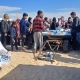 A queue at a healthcare centre in Gaza operated by Tearfund partner Anera. Photo credit: Anera/IHP. With thanks to Tearfund for providing this for illustration.